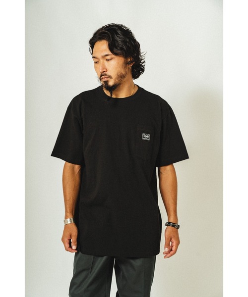 M★ポフテピピック★メンズTシャツ★総柄 グリッド 総柄プリント Tシャツ / Grid Allover Print Tee