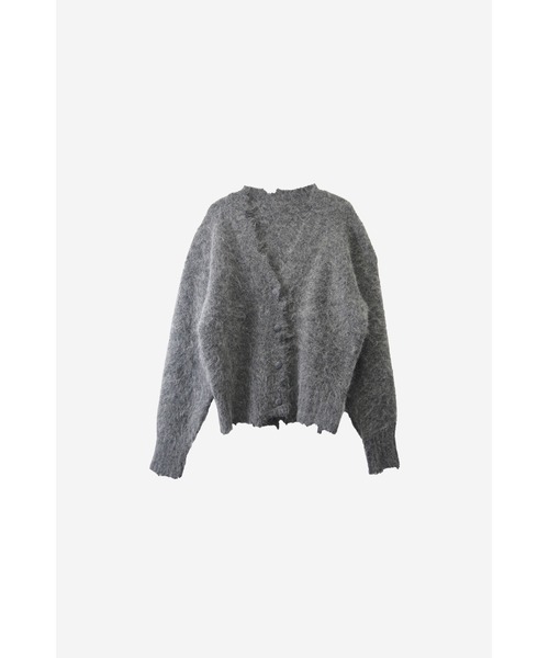カーディガン Broken Design Cardigan レディース