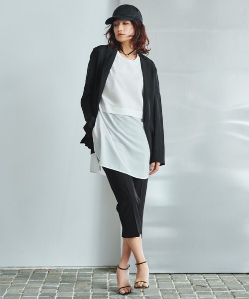 tシャツ シアージャージーコンビ カットソー レディース ICB tシャツ シアージャージーコンビカットソー レディース