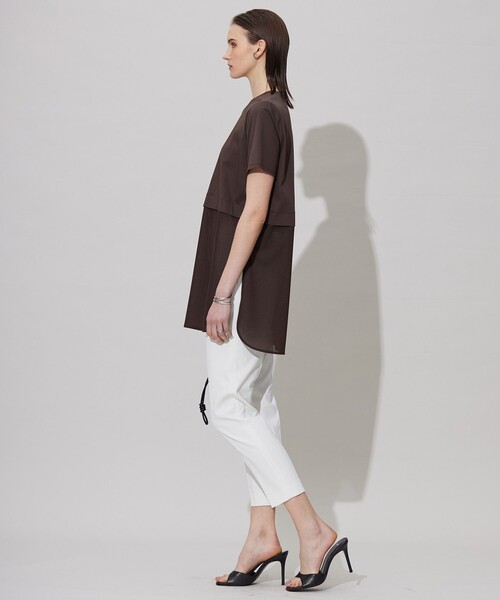 tシャツ シアージャージーカットソー レディース ICB tシャツ シアージャージーコンビカットソー レディース