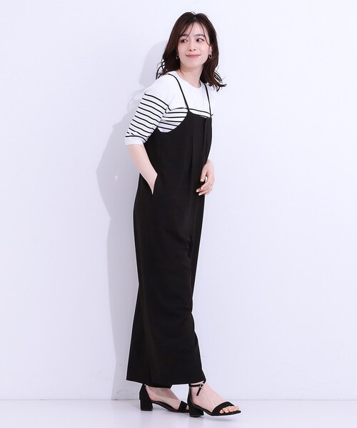 DRESKIP（ドレスキップ） サロペット オーバーオール 「S-LL」着丈が