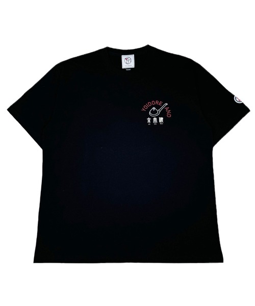 ヨイドレ × ジンディンロウ 半袖Tシャツ ユニセックス YOIDORE 酔いどれ 小籠包 コラボTEE ルーズシルエット トップス Tシャツ YOIDORE ヨイドレ × ジンディンロウ 半袖Tシャツ ユニセックス