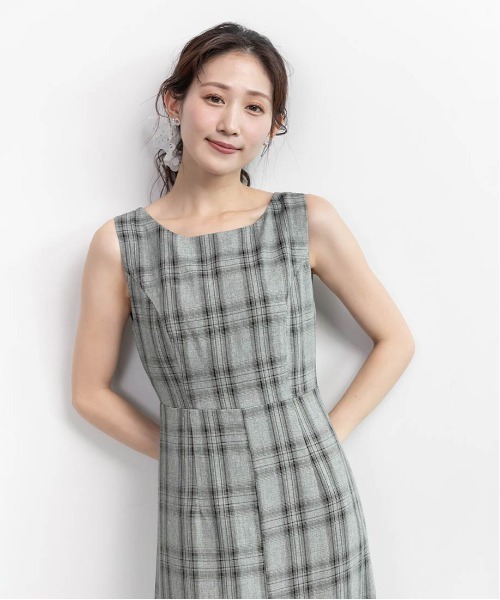 RANDA（ランダ） ワンピース バックオープンティアードワンピース