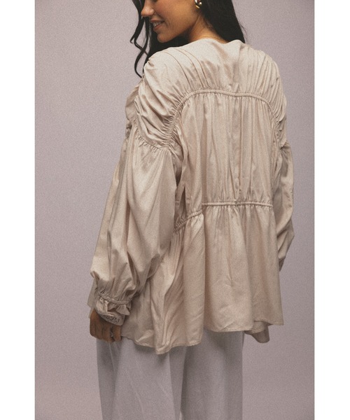 ALEXIA STAM（アリシアスタン） ブラウス シャツ Gather Blouse