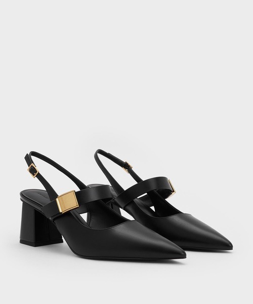 パンプス Yvette イヴェット メリージェーンスリングバックパンプス | CHARLES ＆ KEITH | 05
