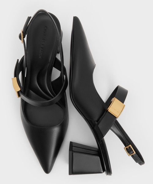 パンプス Yvette イヴェット メリージェーンスリングバックパンプス | CHARLES ＆ KEITH | 08