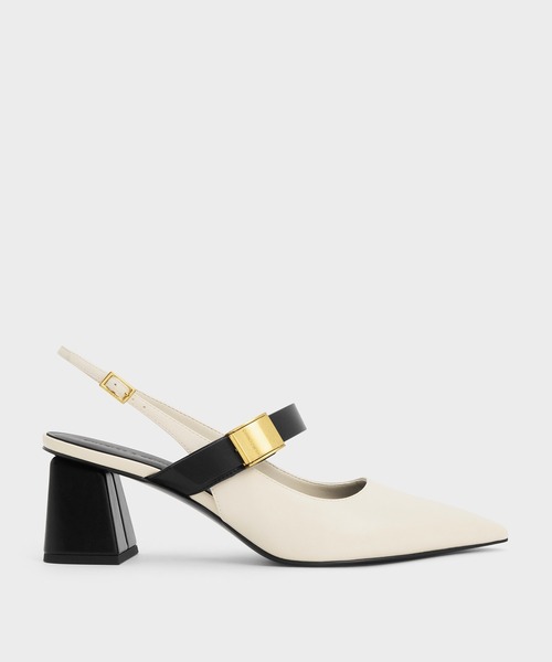 パンプス Yvette イヴェット メリージェーンスリングバックパンプス | CHARLES ＆ KEITH | 11