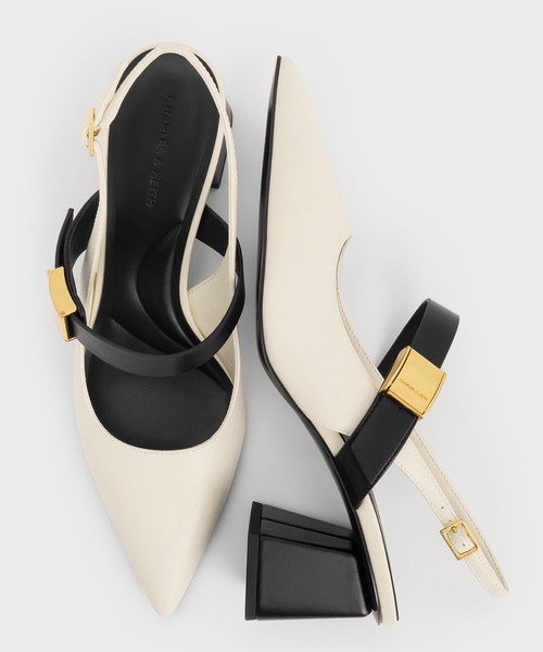 パンプス Yvette イヴェット メリージェーンスリングバックパンプス | CHARLES ＆ KEITH | 15