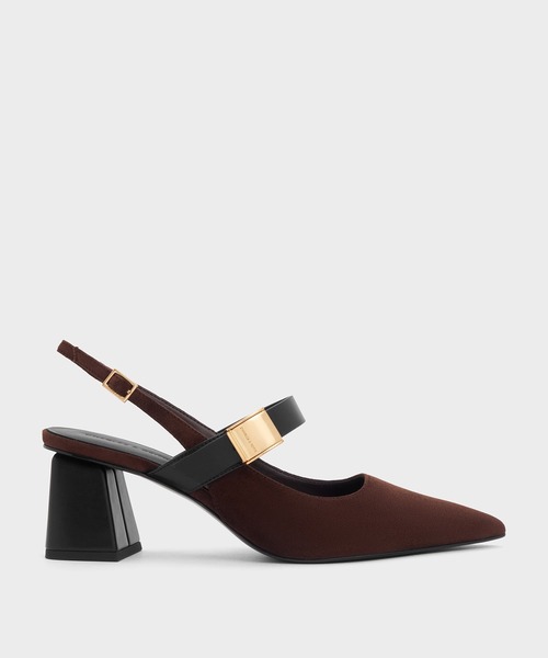 パンプス Yvette イヴェット メリージェーンスリングバックパンプス | CHARLES ＆ KEITH | 17