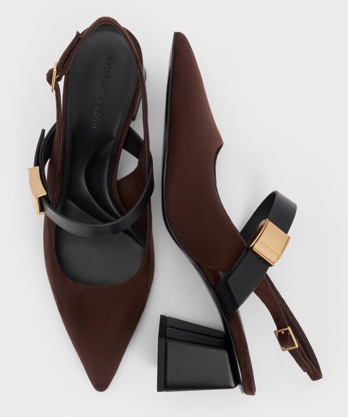 パンプス Yvette イヴェット メリージェーンスリングバックパンプス | CHARLES ＆ KEITH | 21