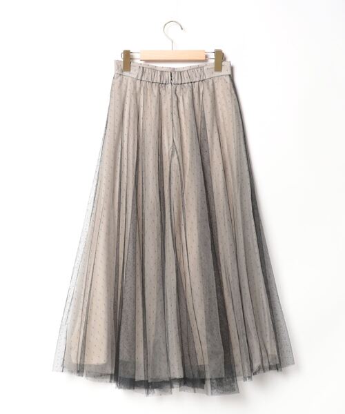 「SNIDEL」 フレアスカート 1 ベージュ レディース_画像2