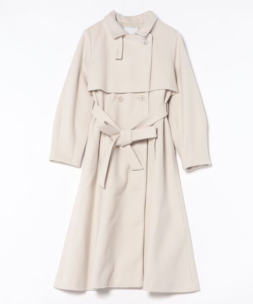 「dazzlin」 コート MEDIUM アイボリー レディース_画像4