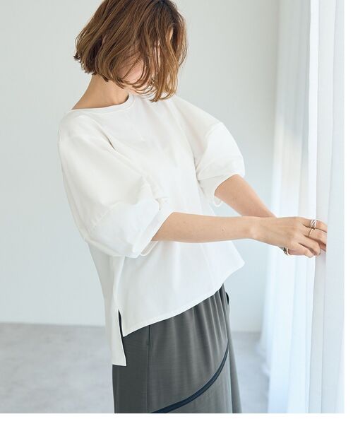 tシャツ バルーンスリーブプルオーバー レディース