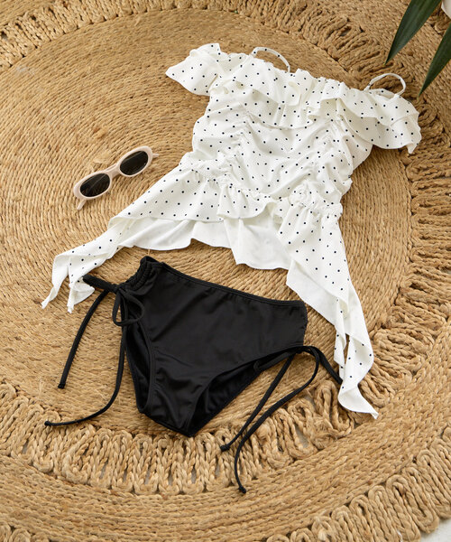 Chico（チコ） 水着 「水着/ショーツ」サイドレースアップショーツ