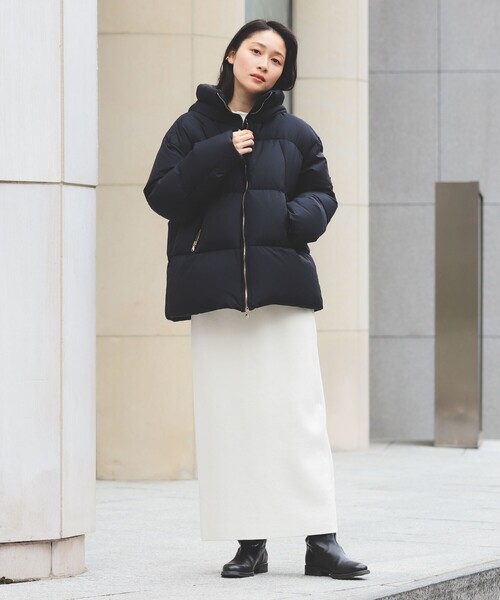 ◆TATRAS 23AW◆ GIGI ダウンジャケット / Black ◆ TATRAS タトラス ダウンジャケット アウター GIGI ジジ Aライン