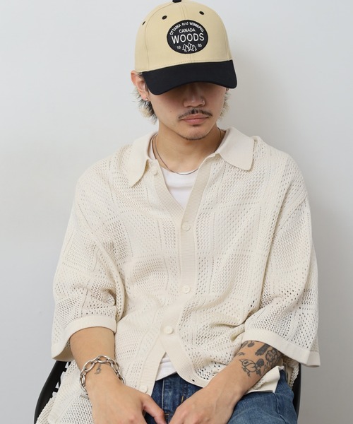 Woods（ウッズ） キャップ 帽子 WOODS刺繍ワッペンCAP メンズ
