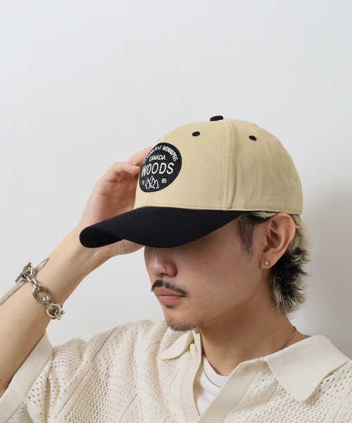 Woods（ウッズ） キャップ 帽子 WOODS刺繍ワッペンCAP メンズ