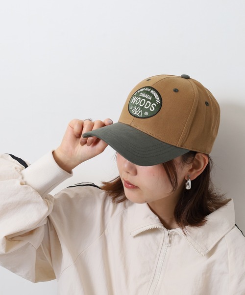 Woods（ウッズ） キャップ 帽子 WOODS刺繍ワッペンCAP メンズ