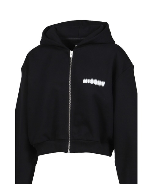 売れ筋商品|||ミスビヘイブ パーカー・スウェットシャツ レディース アウター COMMUNITY CROPPED ZIPPED HOODIE - Zip-up sweatshirt - washed black MISBHV パーカー COMMUNITY CROPPED ZIPPED HOODIE(Exclusive