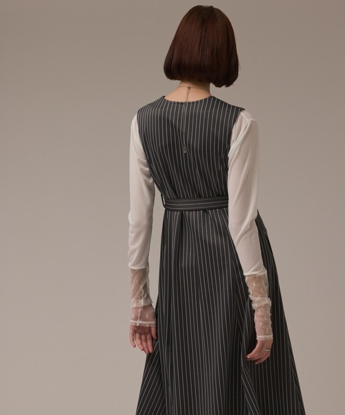 Diagram ワンピース ストライプジャージワンピース : ZOZOTOWN Yahoo