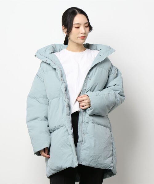 Ungrid ダウンジャケット Ungrid（アングリッド） ダウン ダウンジャケット ミドル丈ルーズ
