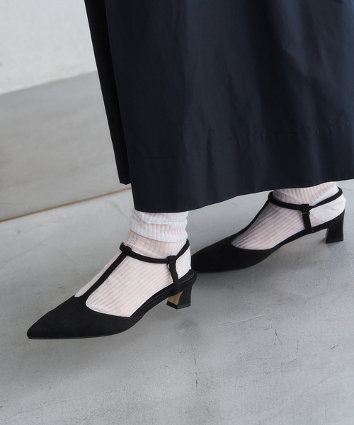 LE TALON 4cmTストラップパンプス LE TALON パンプス 4cmTストラップパンプス : ZOZOTOWN Yahoo!店