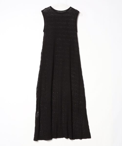 黒いニット風サロペット&スカート KBF（ケービーエフ） サロペットスカート ONE ブラック レディース