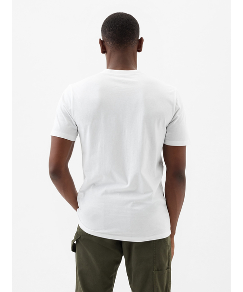 「GAP」 半袖Tシャツ M ネイビー メンズ