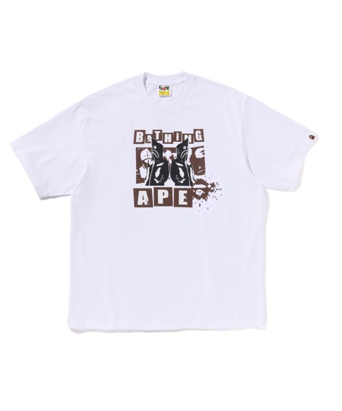 A BATHING APE ★ グラフィック Tシャツ A BATHING APE® グラフィック Tシャツ | グレー | FARFETCH JP