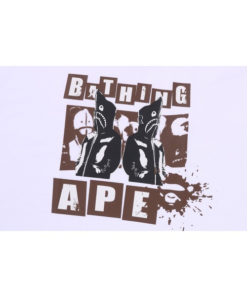 【A BATHING APE】2色展開 BASEBALL LOGO TEE WHITE 要在庫確認 A BATHING APE】2色展開 BASEBALL LOGO TEE WHITE 要在庫確認 A