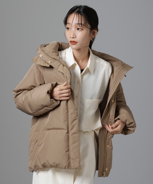 NANO universe（ナノ・ユニバース） ダウンジャケット FREE ライト