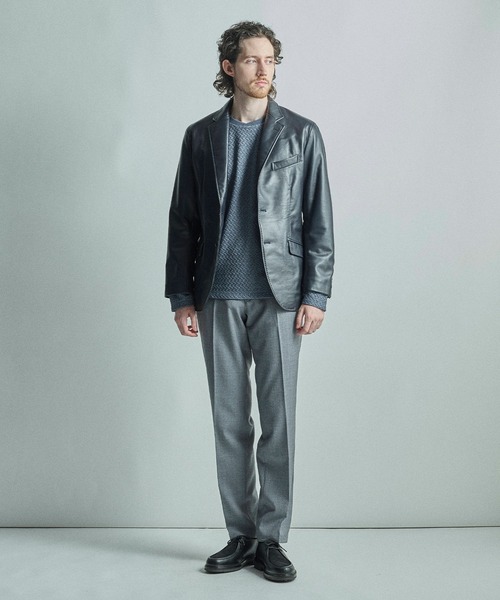 MEN'S BIGI（メンズビギ） tシャツ シャーリングジャカードロング