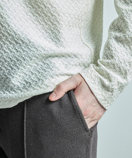 MEN'S BIGI（メンズビギ） tシャツ シャーリングジャカードロング