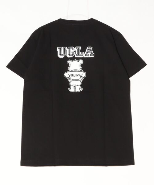 「FUNALIVE」 「UCLA」半袖Tシャツ M ネイビー メンズ