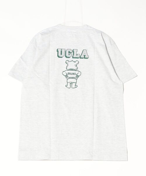 「FUNALIVE」 「UCLA」半袖Tシャツ M ネイビー メンズ
