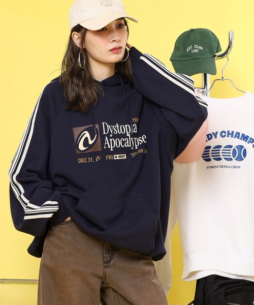 NERDY パーカー アポカリプスフーディ メンズ レディース : ZOZOTOWN