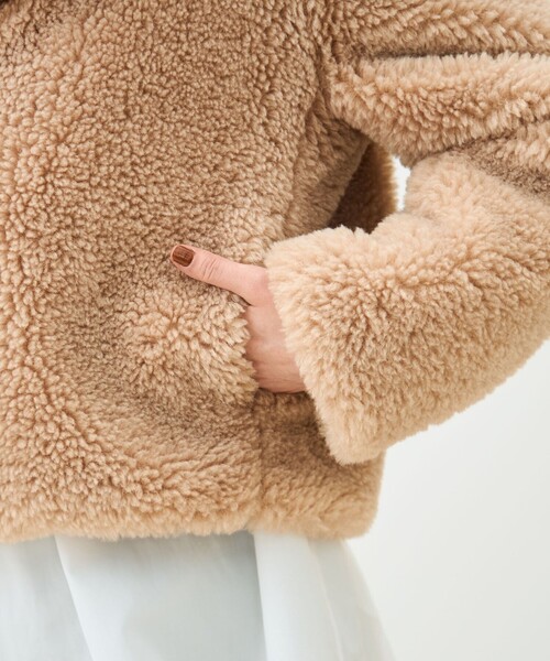 TOMORROWLAND collection コート アウター テディファー ショート