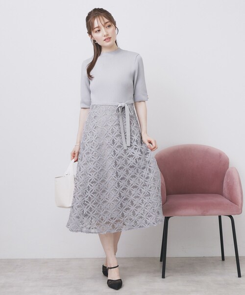 index（インデックス） ワンピース フラワーレースドッキング