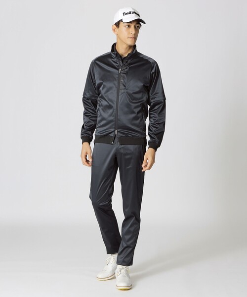 ポールスチュアート　ゴルフ　ブルゾン PAUL STUART（ポールスチュアート） ゴルフ 「GOLF」ストレッチサテン