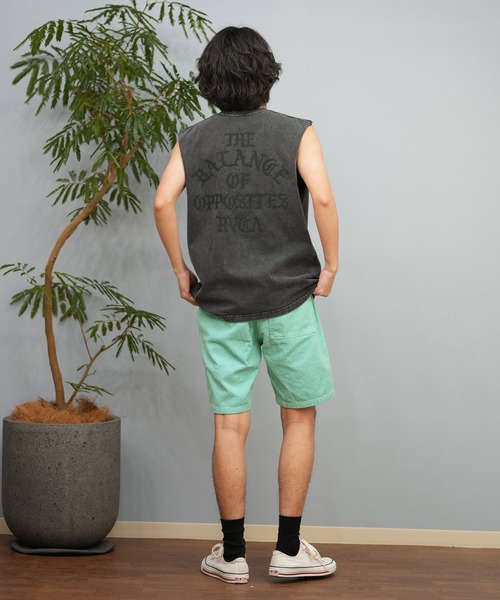 「Ocean Pacific」 ハーフパンツ L ベージュ メンズ_画像9