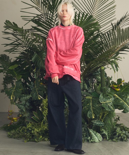 MAISON SPESIAL スウェット MAISON SPECIAL（メゾンスペシャル） トレーナー スウェット メンズ