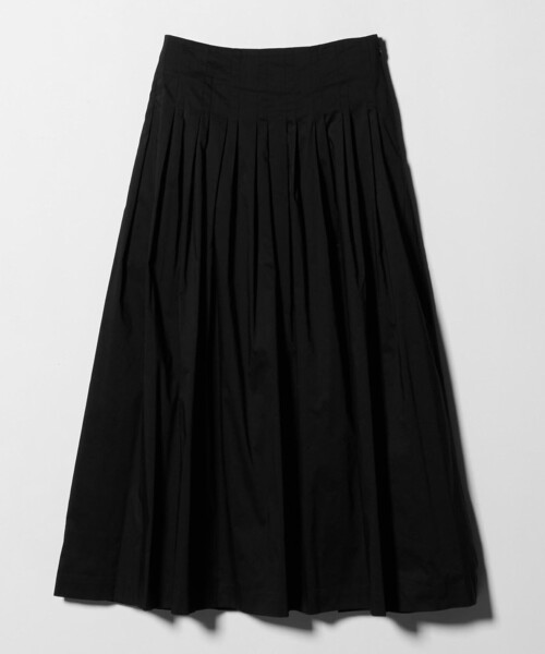 BEAUTY＆YOUTH UNITED ARROWS スカート ポリエステルコットン タック