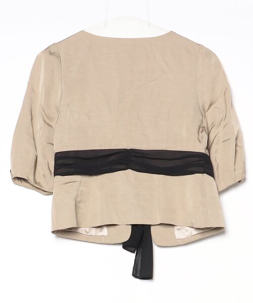 「LAPIS LUCE PER BEAMS」 ジャケット 36 ブラック レディース_画像2