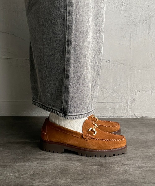 ARTESANOS（アルテサノス） シューズ 別注 スエード ビットローファー