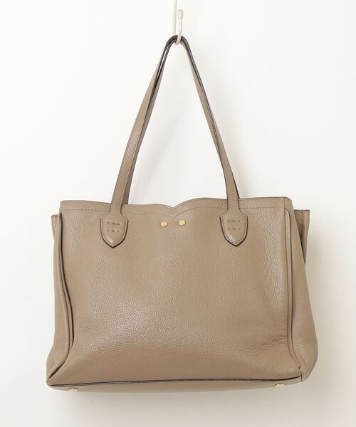 新品未使用 タグ付き SAZABY バッグ ショルダー エートートベージュレザー SAZABY 「SAZABY」 トートバッグ - ベージュ レディース