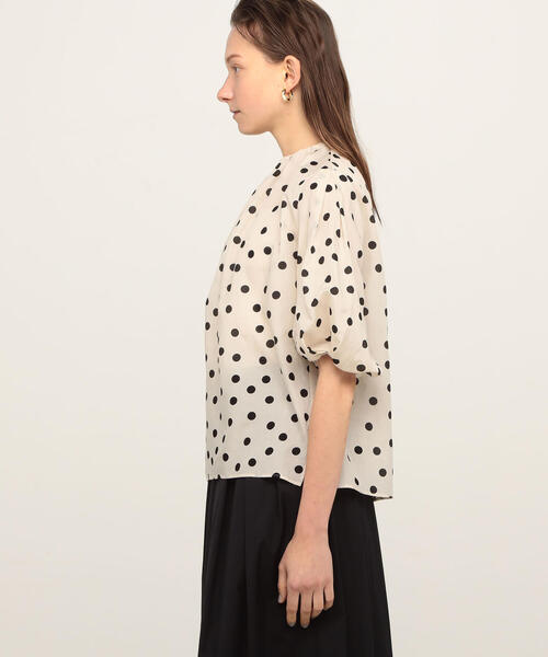 「BALLSEY」 半袖ブラウス 36 ブラック レディース_画像9