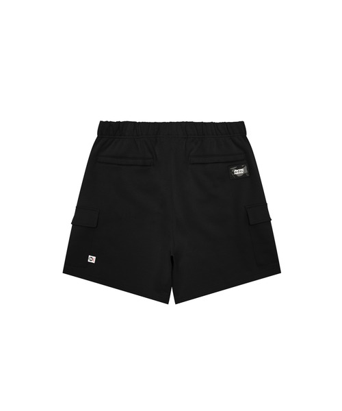 「AAPE BY A BATHING APE」 ハーフパンツ LARGE ブラック メンズ_画像4