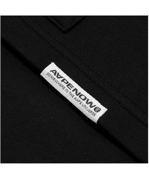 「AAPE BY A BATHING APE」 ハーフパンツ LARGE ブラック メンズ_画像7