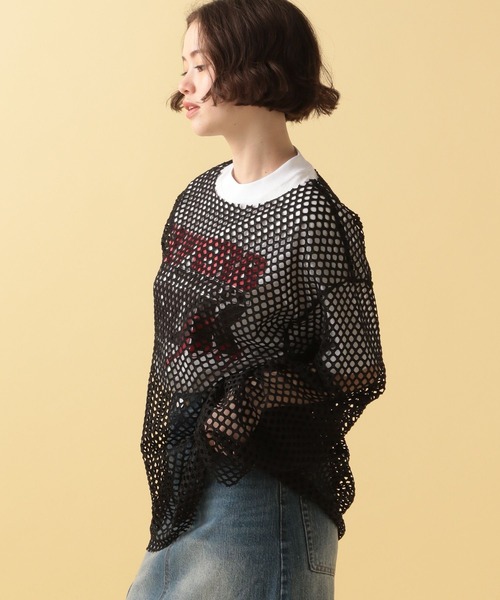 「PBLIM」 長袖ニット FREE オフホワイト レディース_画像9