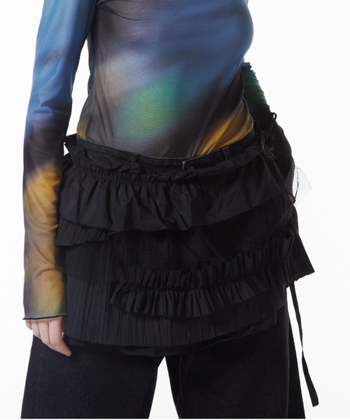 スカート josemoon FRILL COVER SKIRT JOSE MOON（ジョゼムーン） スカート FRILL COVER SKIRT/フリルカバー